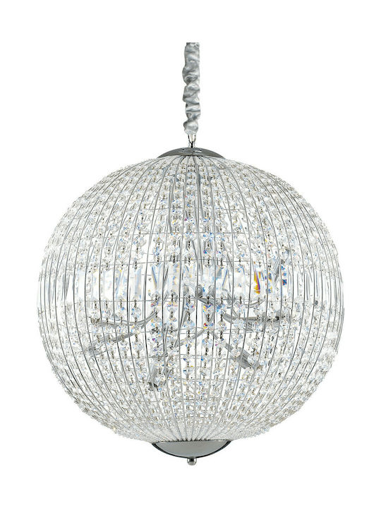 Ideal Lux Πολυέλαιος με Κρύσταλλα Διάφανος 116235 - second view